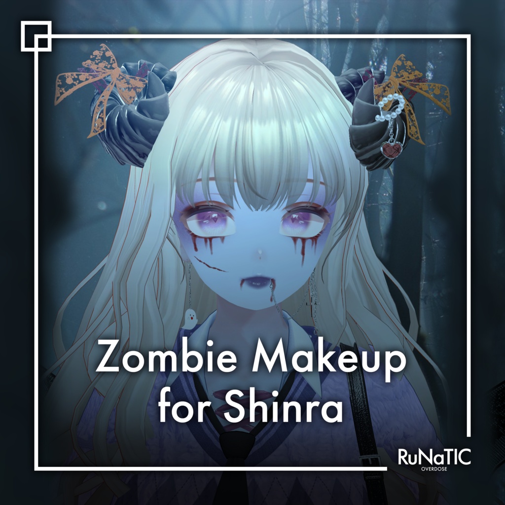 Halloween Zombie Makeup for Shinra