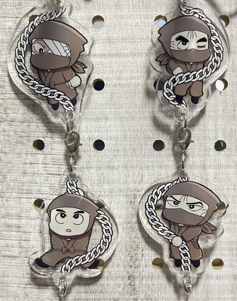 タソガレドキ つながるアクリルキーホルダー