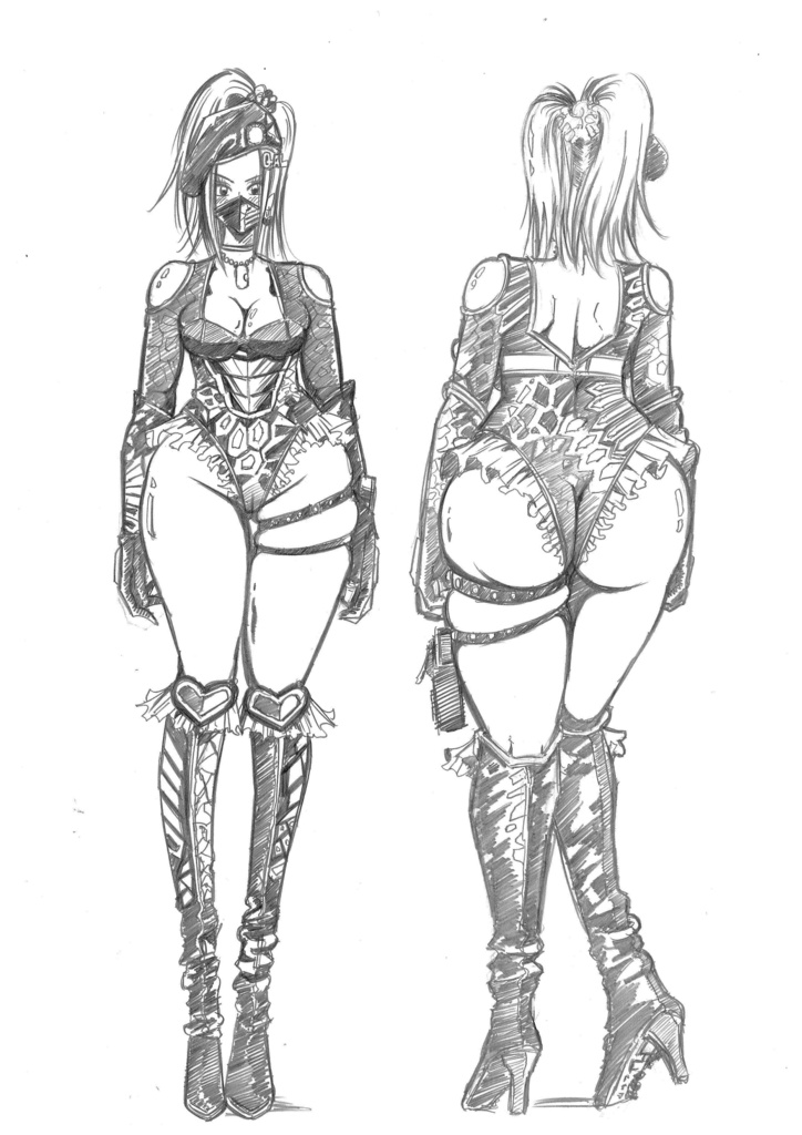 ANALOG PUNKS CHARACTER FILE 01 – KVINNA TOPHEART|クヴィンナ・トップハート公式設定資料集 12P PDF【PUBLIC EDITION】