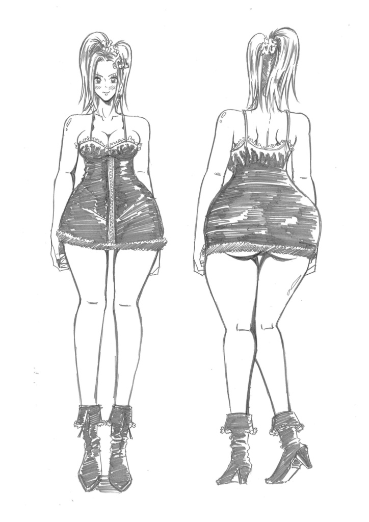 ANALOG PUNKS CHARACTER FILE 01 – KVINNA TOPHEART|クヴィンナ・トップハート公式設定資料集 12P PDF【PUBLIC EDITION】