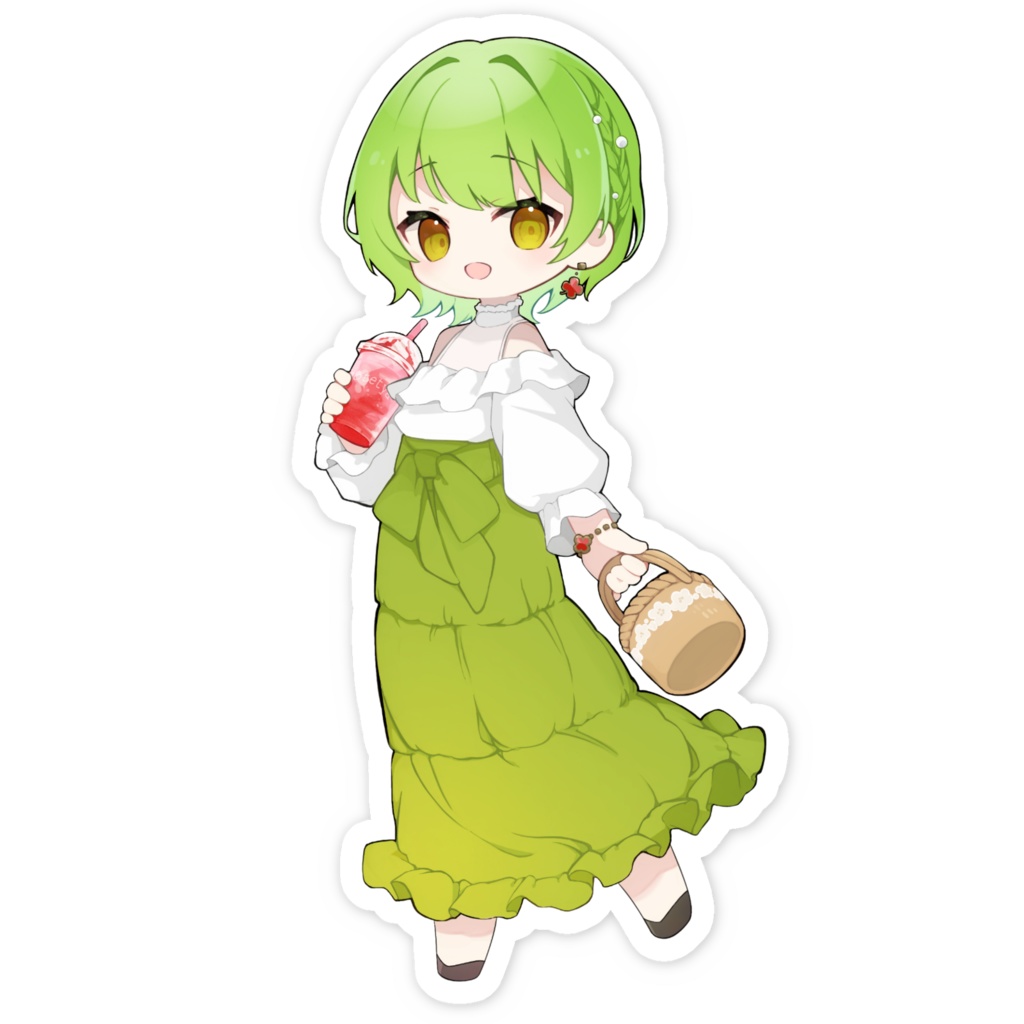 おでかけぽてちゃステッカー