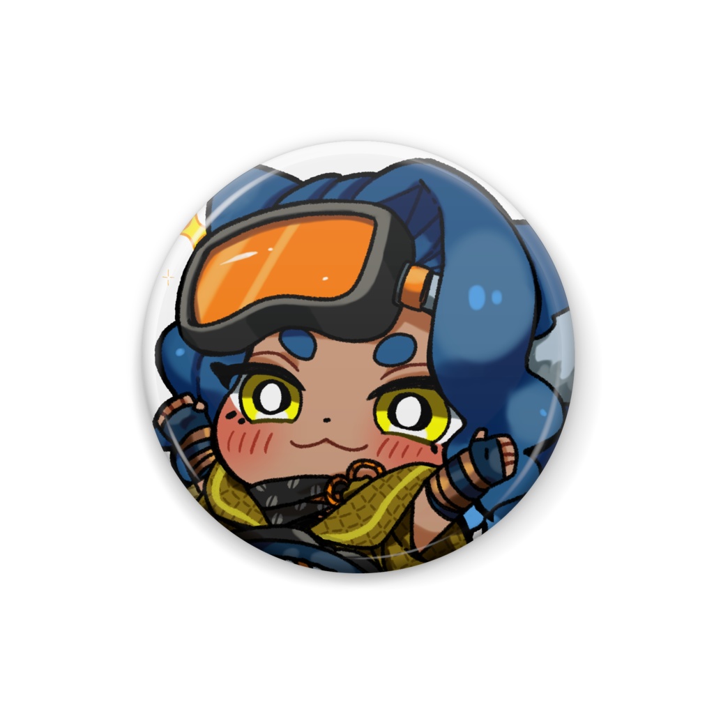 ドアップ缶バッチ■4種