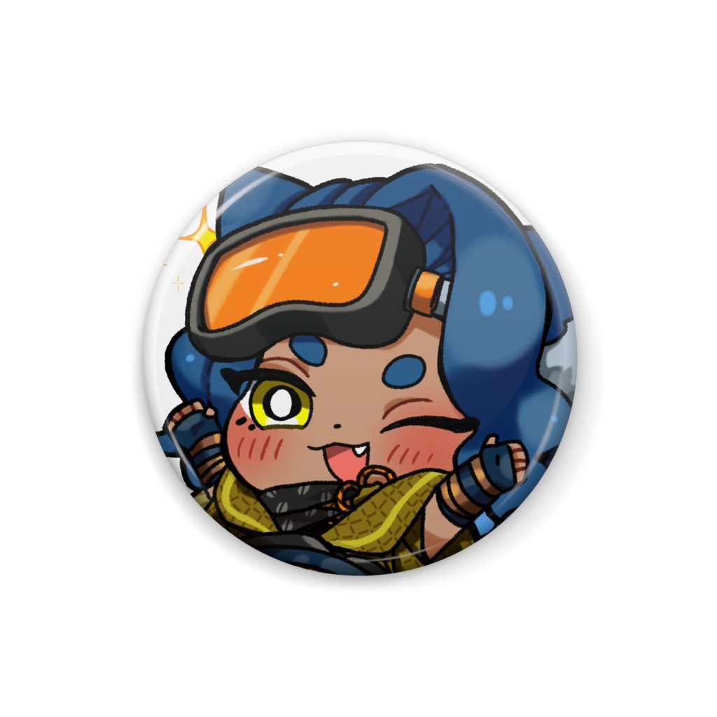 ドアップ缶バッチ■4種