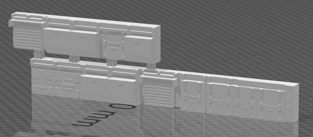223系1000番台東芝1次・2次VVVF床下機器(1/150)