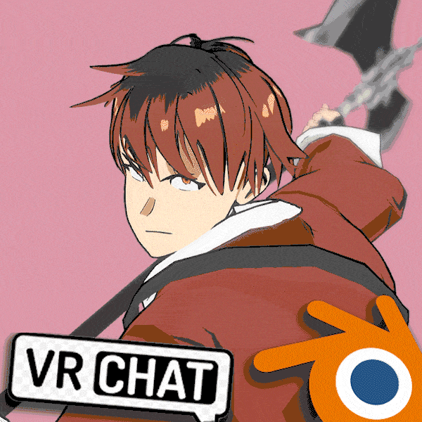 Stark (Sōsō no Frieren) - 3D VRChat Model (+52 ARkit Shapekeys)