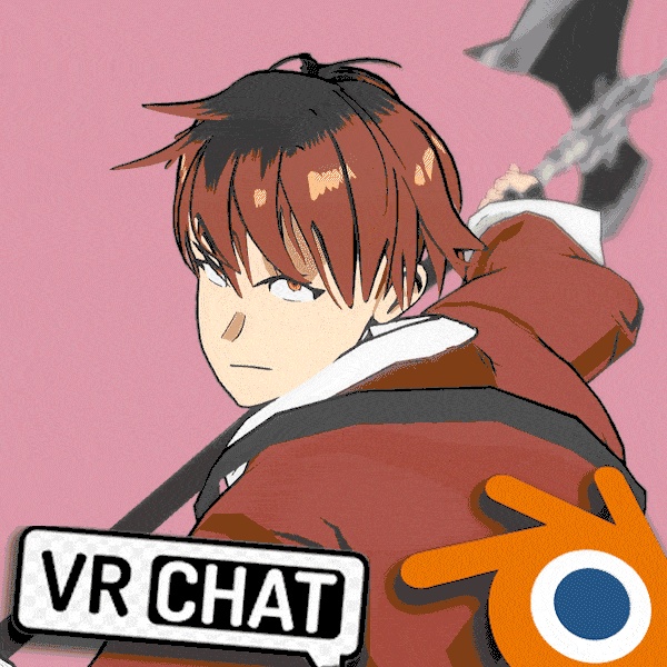Stark (Sōsō no Frieren) - 3D VRChat Model (+52 ARkit Shapekeys)