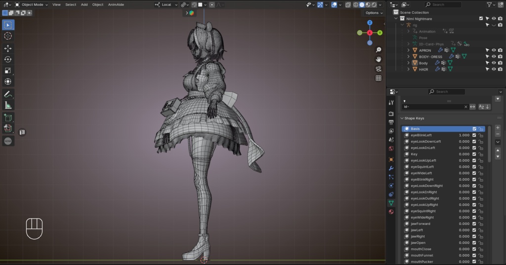 Nimi Nightmare - Fan Made VRChat Model