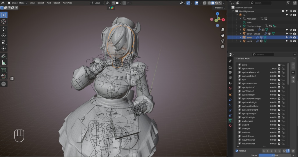 Nimi Nightmare - Fan Made VRChat Model
