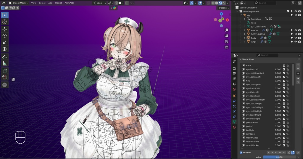 Nimi Nightmare - Fan Made VRChat Model