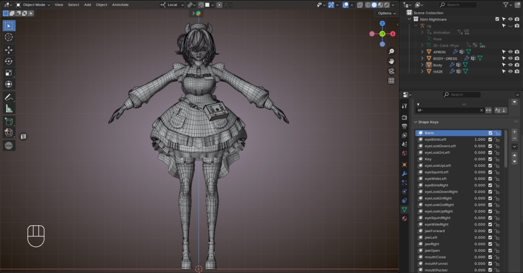 Nimi Nightmare - Fan Made VRChat Model