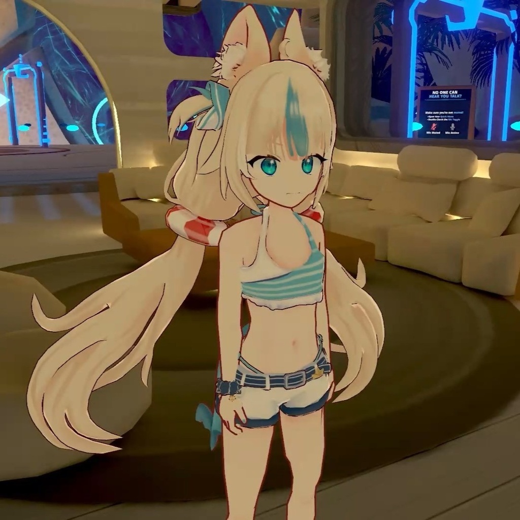 Sameko Saba / Fan Made 3D VRChat Avatar