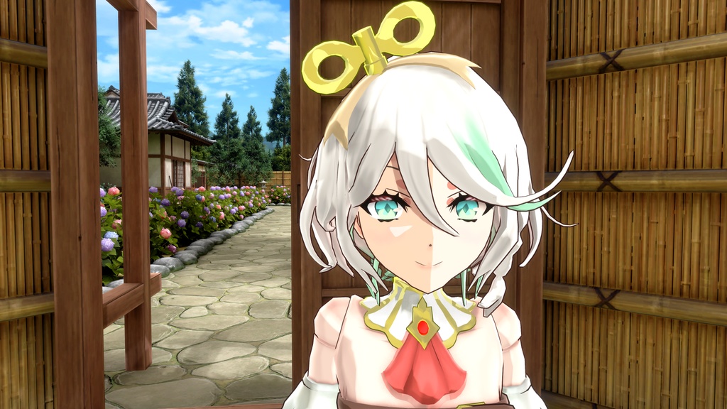 Cecilia Immergreen (Hololive EN) / Fan-Made 3D VRChat Avatar with 52 Arkit Shapekeys for Facetracking.