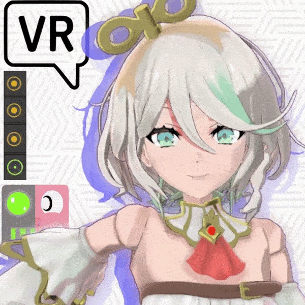 Cecilia Immergreen (Hololive EN) / Fan-Made 3D VRChat Avatar with 52 Arkit Shapekeys for Facetracking.