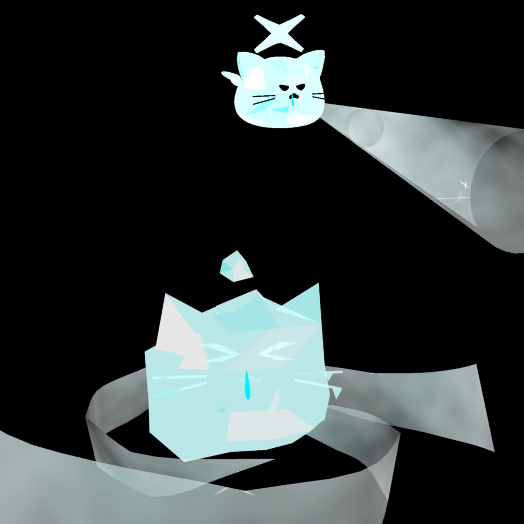 ミニ ニャンスライムVRM