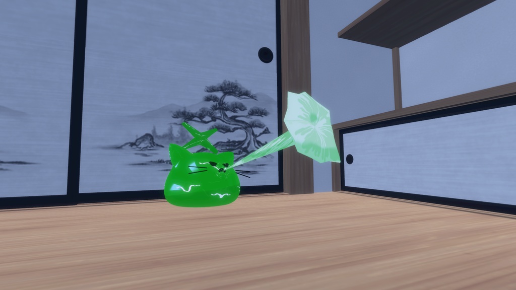 ミニ ニャンスライムVRM