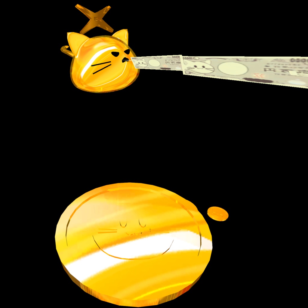 ミニ ニャンスライムVRM