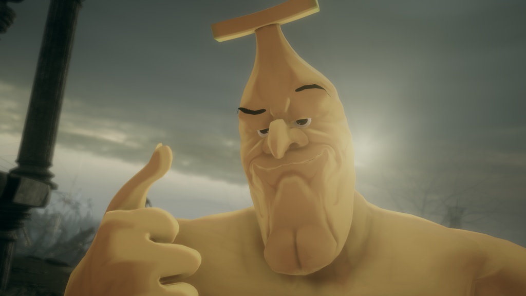 マッスルバナナ オリジナル3Dモデル