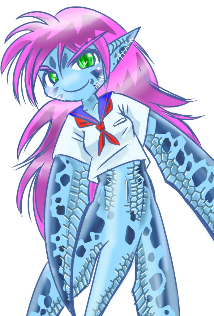 人外娘立ち絵セットとサンプルキャラクター(ゼノもーふ!)