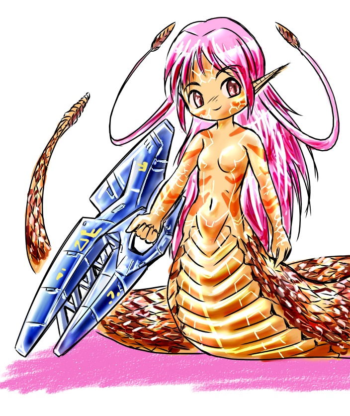 人外娘立ち絵セットとサンプルキャラクター(ゼノもーふ!)