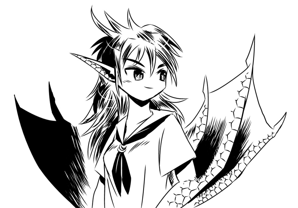 人外娘立ち絵セットとサンプルキャラクター(ゼノもーふ!)