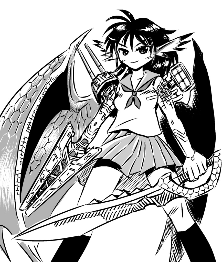 人外娘立ち絵セットとサンプルキャラクター(ゼノもーふ!)