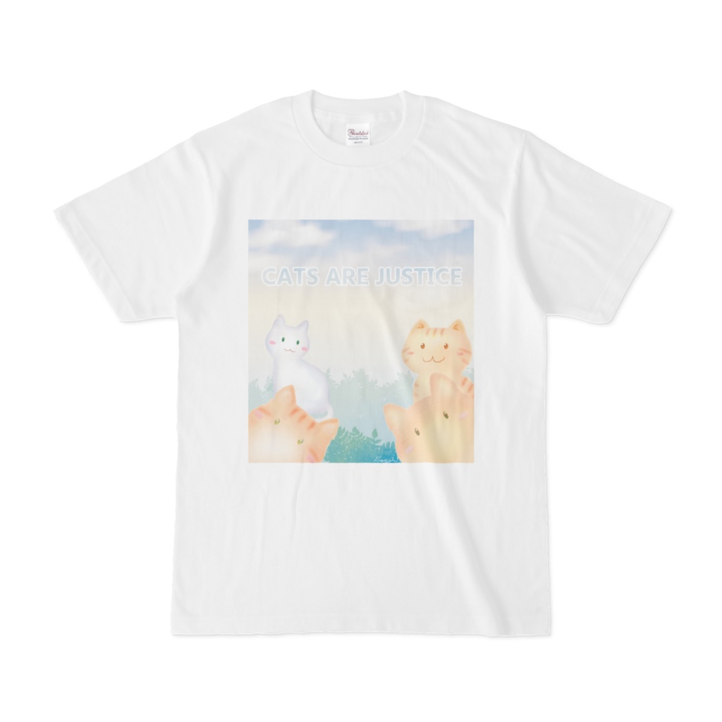 CATS ARE JUSTICE　Ｔシャツ