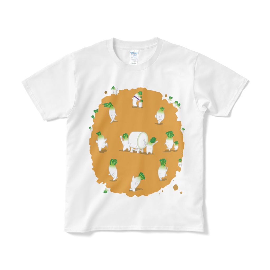 ヘンテコだいこんドンドコ祭りTシャツ