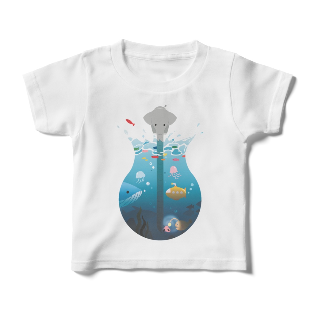 はなながながながながゾウTシャツ(キッズ)