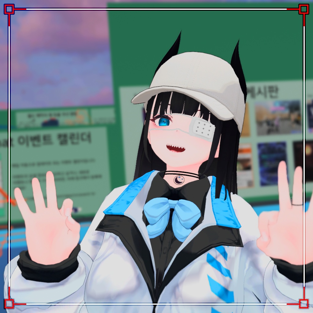 【3Dモデル】眼帯(くろなつ用) Eye Patch for Kuronatsu