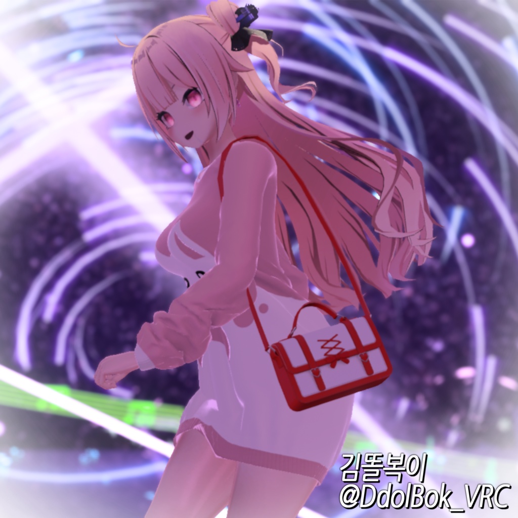 【3Dモデル】キラキラ☆バッグ KiraKira☆Bag