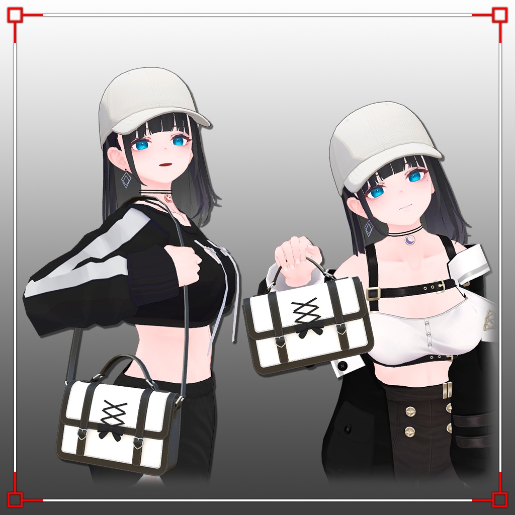 【3Dモデル】キラキラ☆バッグ KiraKira☆Bag