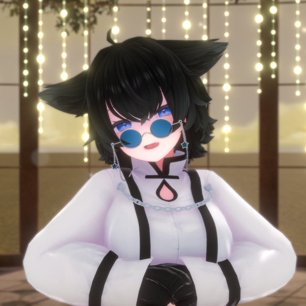 【3Dモデル】Newメガネチェーン New Glasses Chain