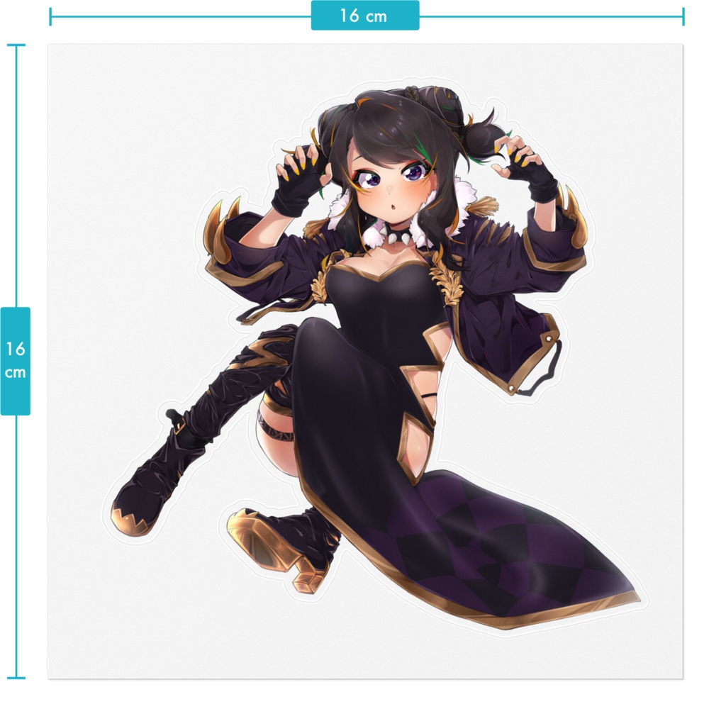 キラトラちゃん ステッカー