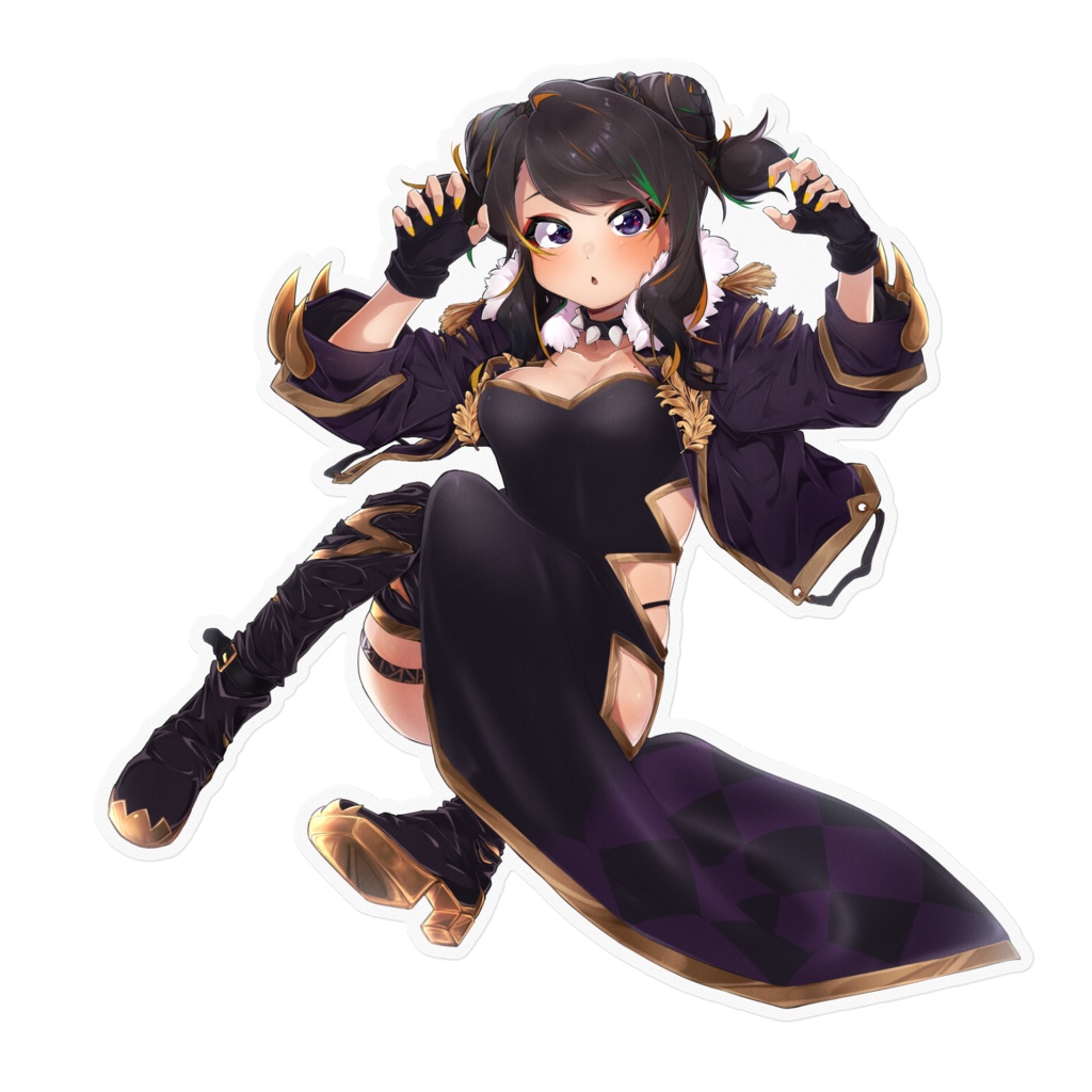 キラトラちゃん ステッカー