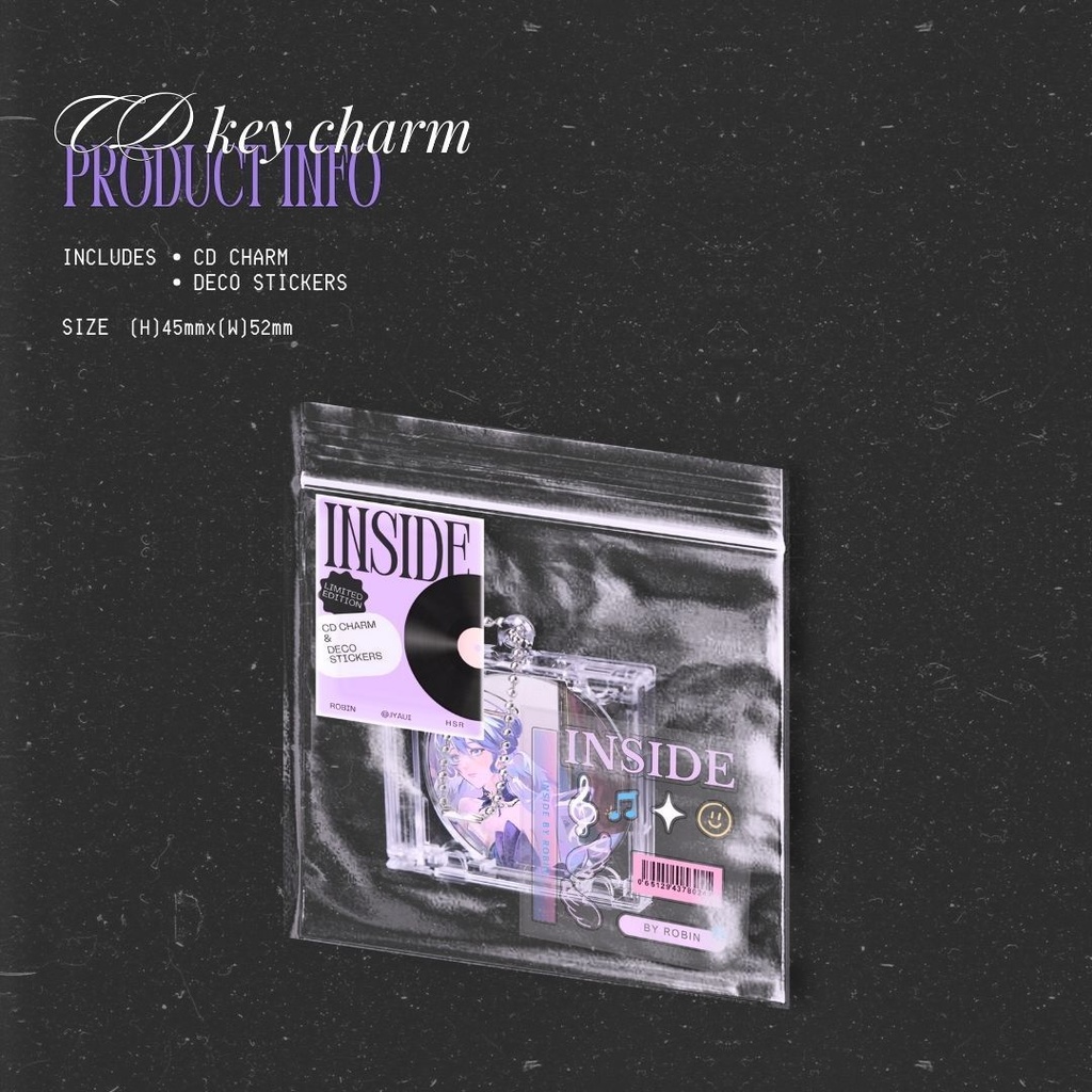 「予約」スターレイル・ロビンミニCDキーホルダー、ポストカード