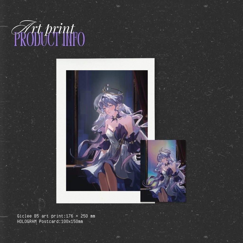 「予約」スターレイル・ロビンミニCDキーホルダー、ポストカード