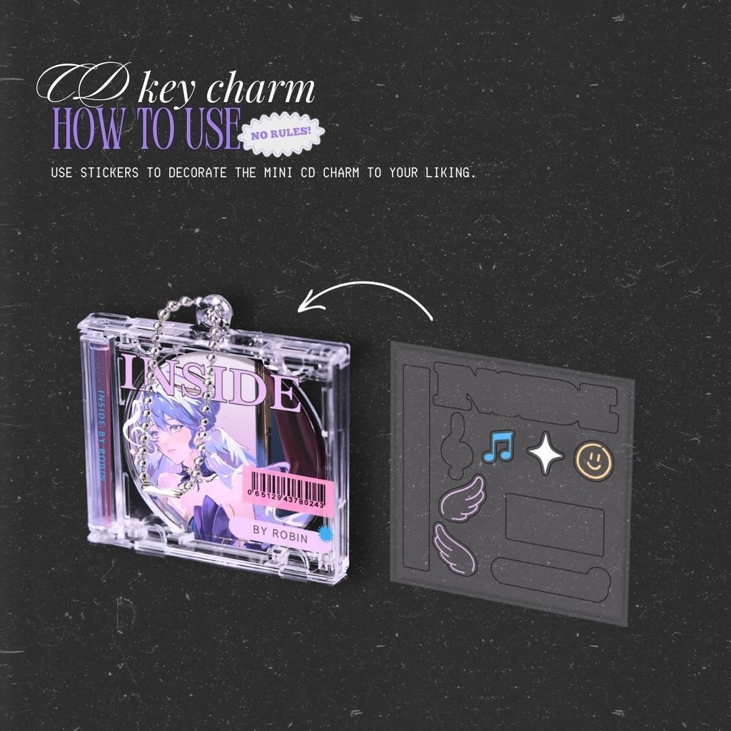 「予約」スターレイル・ロビンミニCDキーホルダー、ポストカード