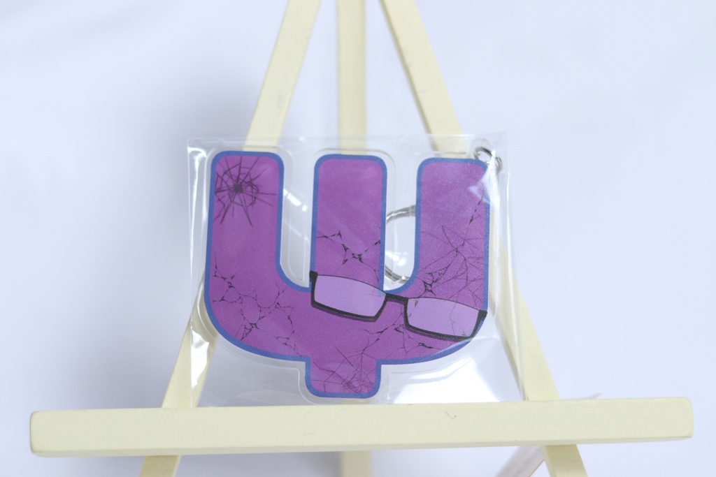 斉Ψ モチーフアクリルキーホルダー
