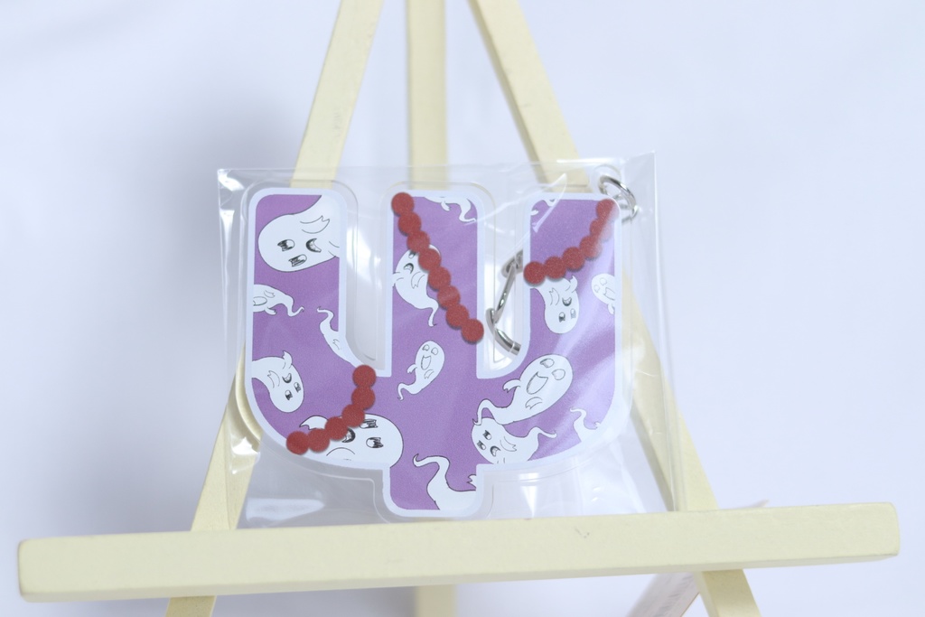 斉Ψ モチーフアクリルキーホルダー