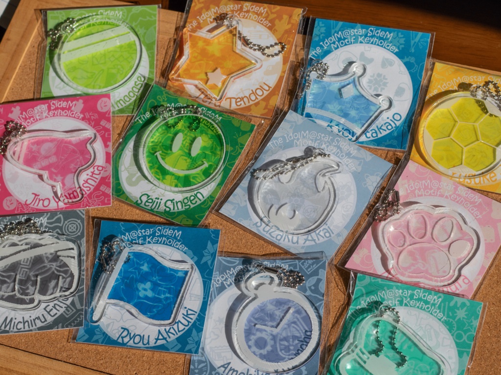 SideM Beit キャラモチーフアクキー