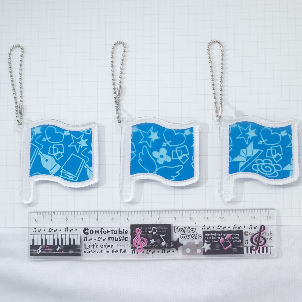 SideM F-LAGS キャラモチーフアクキー