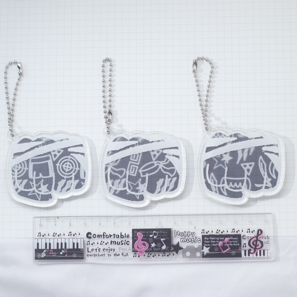 SideM THE 虎牙道 キャラモチーフアクキー