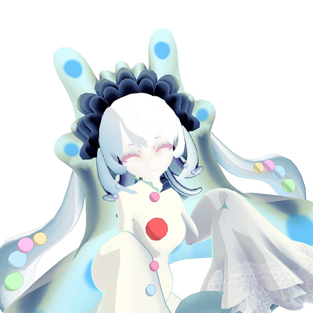 【PC&Quest版】オリジナル3D モデル【クララ‐Clara‐】