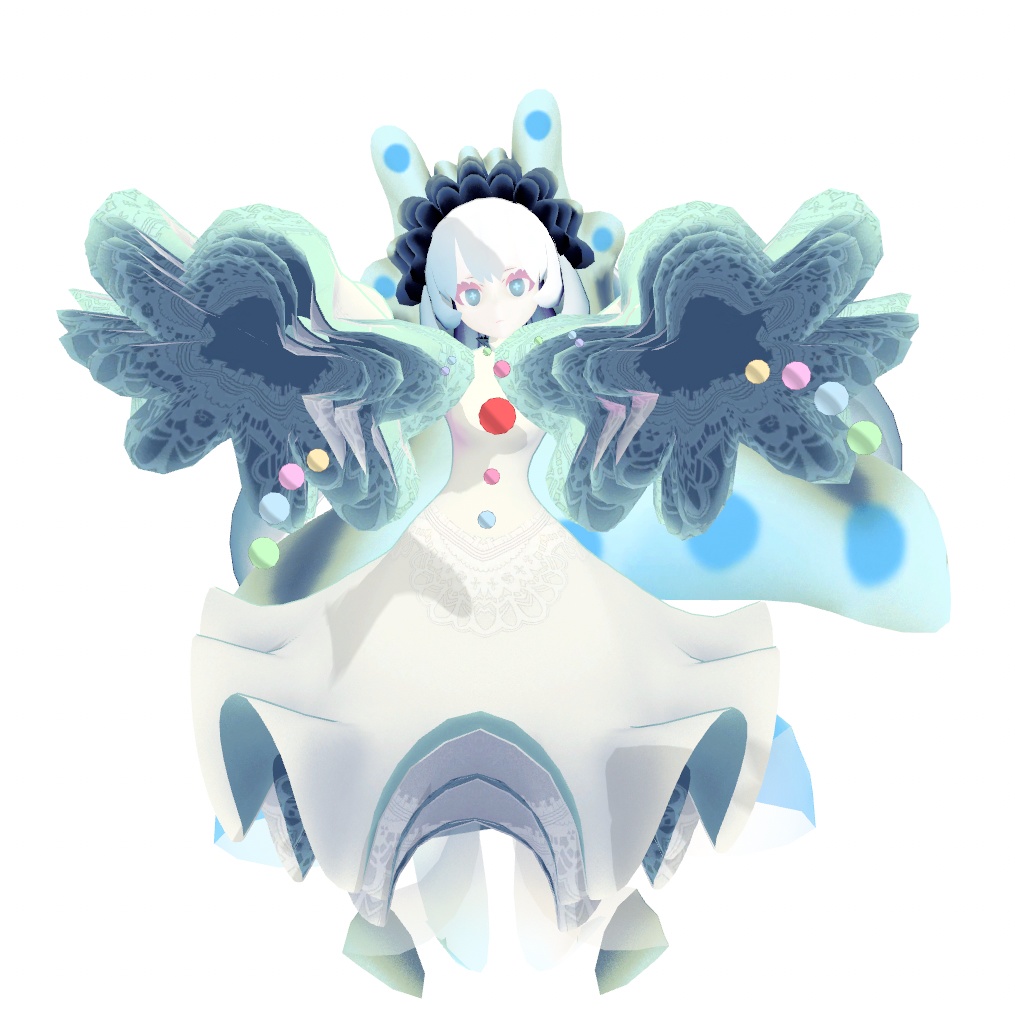 【PC&Quest版】オリジナル3D モデル【クララ‐Clara‐】