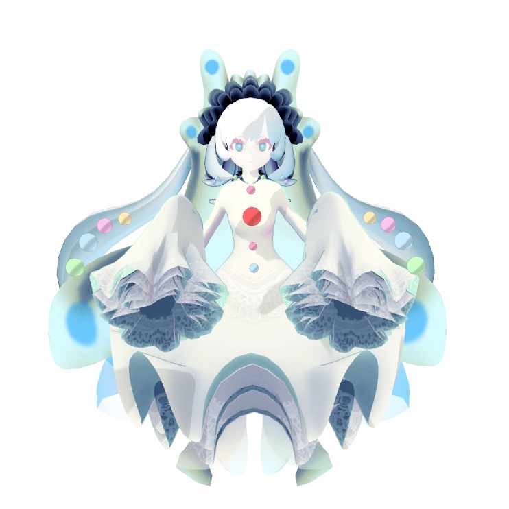 【PC&Quest版】オリジナル3D モデル【クララ‐Clara‐】