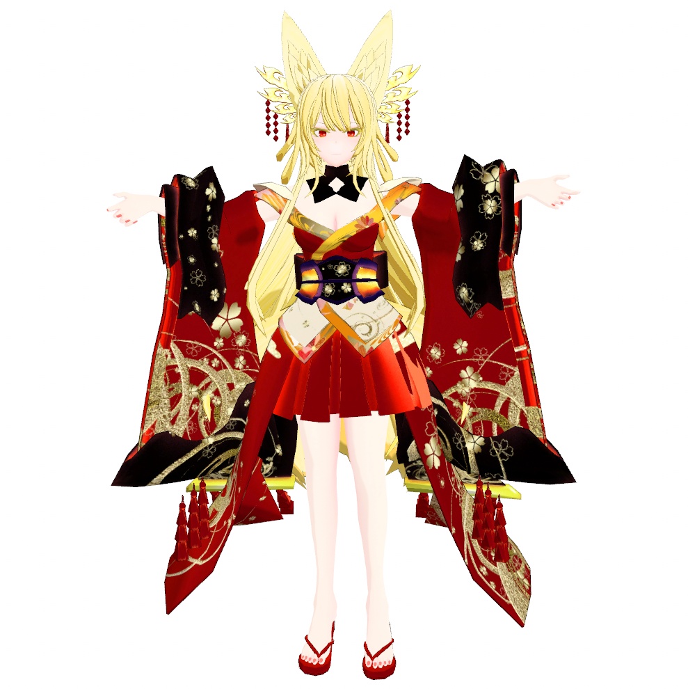 オリジナル3Ⅾモデル 月影:Re【新月乃影‐singetu nokage‐】