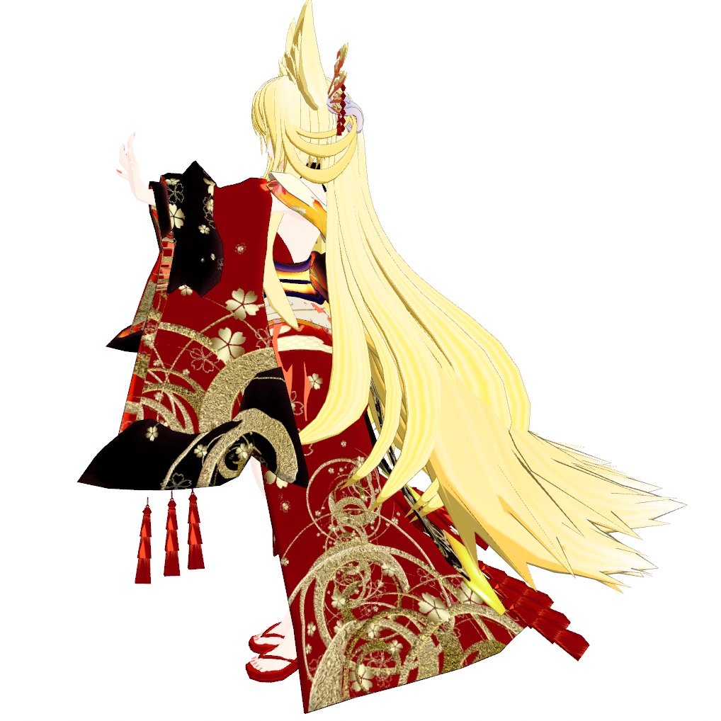 オリジナル3Ⅾモデル 月影:Re【新月乃影‐singetu nokage‐】