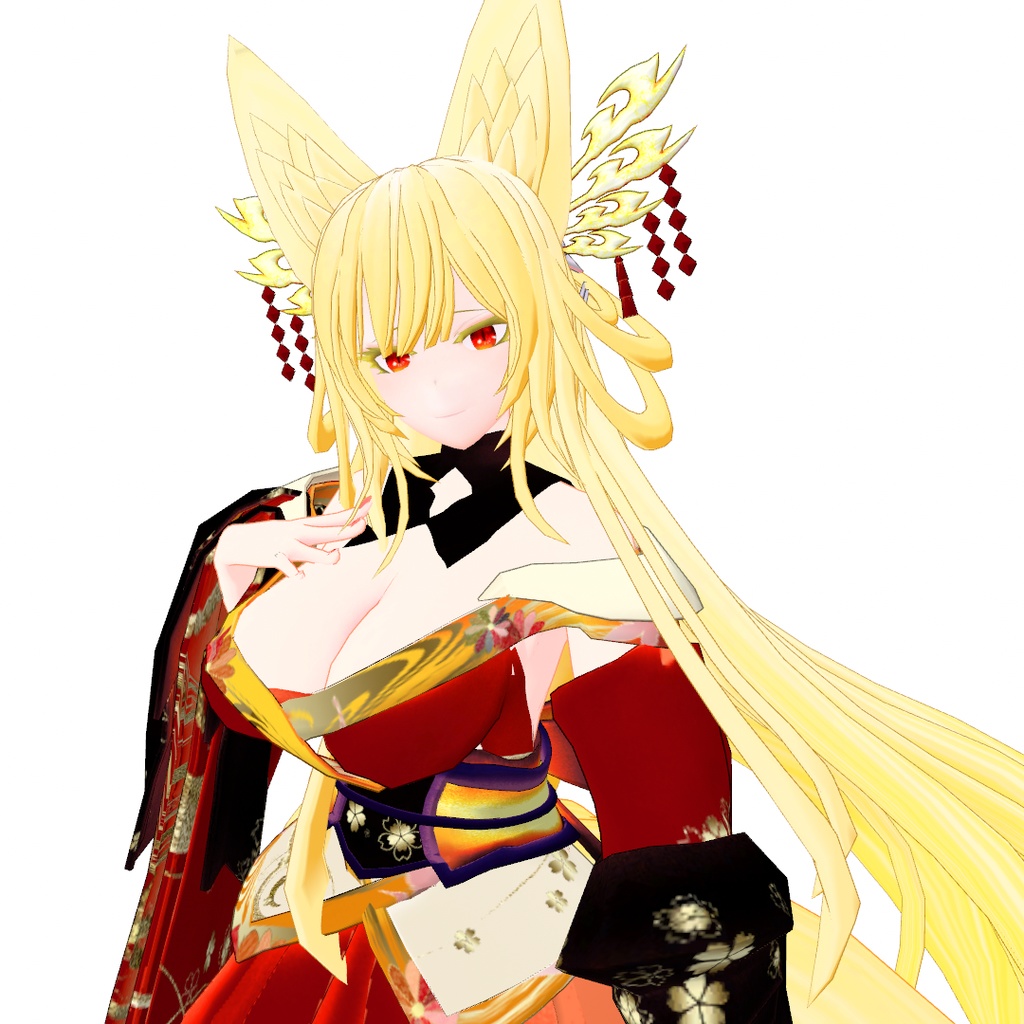 オリジナル3Ⅾモデル 月影:Re【新月乃影‐singetu nokage‐】