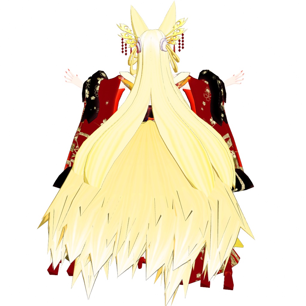 オリジナル3Ⅾモデル 月影:Re【新月乃影‐singetu nokage‐】