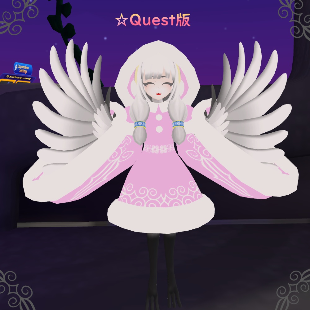 【PC&Quest版】オリジナル3Dモデル【えなぽん‐ena pon‐】